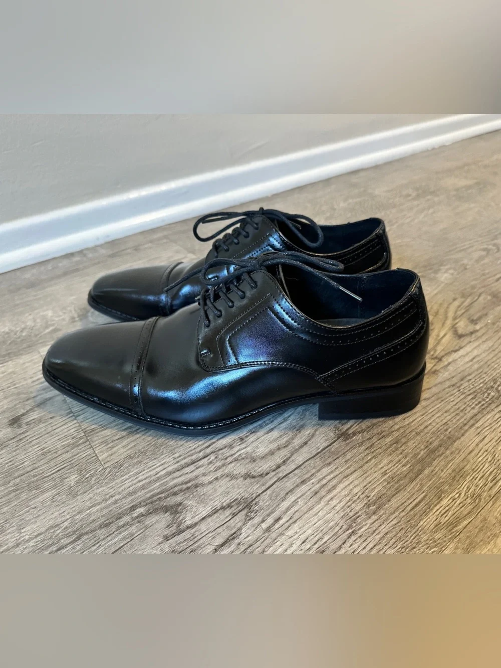 Stacy Adams polished leather
